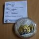 China 10 Yuan Panda 2013 Gilded Silver 99.9% 1 Oz Within A Capsule+coa (silver)
