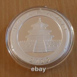 China 10 yuan Panda 2013 silver 99.9% 1 oz silver coin within a capsule (silver)