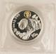 China 1997 1 Oz 999 Silver Gilt Panda 10 Yuan Coin Shanghai Coin Expo Sealed Omp
