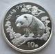 China 1997 Visit China Panda 10 Yuan 1oz Silver Coin, Unc