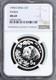 China 1998 5 Yuan Last Year 1/2 Ounce Oz Silver Panda The Most Key Date Ngc Ms69
