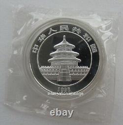 China 1998 Panda Silver Coin 1oz 10 Yuan Small Date