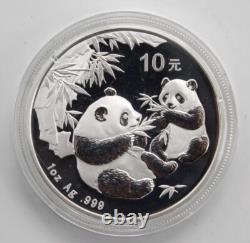 China 2006 Panda Silver Coin 1oz 10 Yuan