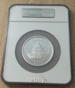 China 2010 Silver 5 oz 50 Yuan NGC PF69UC Panda