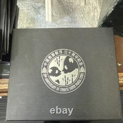 China 2013 3oz 999 Silver 30th Anniversary of Panda Coin & Bar in OGP