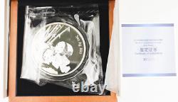 China 2013 Long Beach Coin Expo 5 oz Silver Panda Proof Medal Coin +BOX & COA