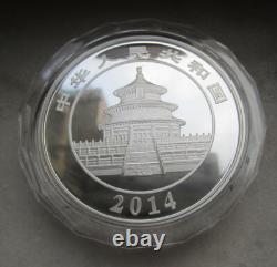 China 2014 Silver 5oz Panda Coin