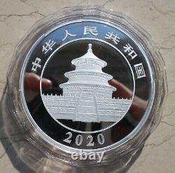 China 2020 Silver 150 Grams (150g) Panda Coin