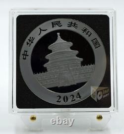 China 2024 Panda Golden Enigma Edition 30g Silver Coin