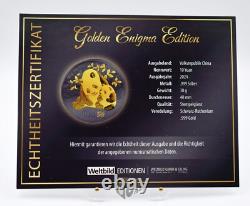 China 2024 Panda Golden Enigma Edition 30g Silver Coin