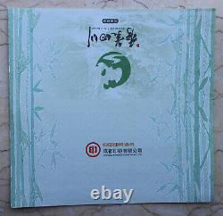 China 3 x 20g (total 60g) Silver Colored Panda Medals / Bars Set Sichuan