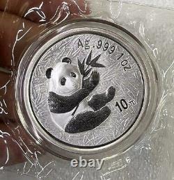 China Panda Silver Coin for 2000 Guangzhou International Stamp and Coin Expo