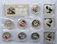 China Shanghai Chinese Kungfu Panda Colorized Silver Medal 180g Coa