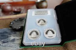 Jixiang Sanbao Panda Silver Coin. 2014. 2015. 2016 Panda Silver Coin. Brand new