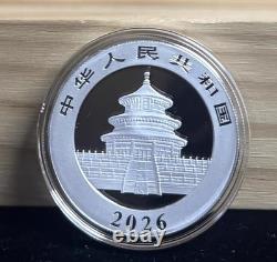 NEW 2026 Chinese Panda Silver coin, 10Yuan China panda coin 30g