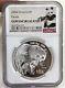 Ngc 2004 China 1oz Panda Silver Coin, 10yuan, 