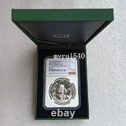 NGC MS69 1996 China 10YUAN The 9th Asian Philatelic Exhibition Panda Silver Coin
