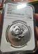 Ngc Ms69 China 2000 Mirrored Ring Panda 1oz Silver Coin
