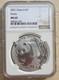 Ngc Ms69 China 2001 1oz Silver Panda Coin