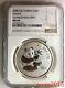 Ngc Ms69 China Panda Silver Coin-2000 Guangzhou International Stamp&coin Expo