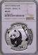 Ngc Ms69 Chinese Panda Coin 2001d China 2001 Panda 1oz Silver Coin Small D