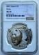 Ngc Ms70 China 2001 No D Panda Silver Coin 1oz 10 Yuan No D Mark