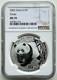 Ngc Ms70 China 2002 Panda 1oz Silver Coin 10 Yuan