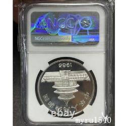 NGC PF68 1985 China 10YUAN Panda Coin China 1985 Panda Silver coin 27g