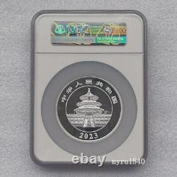 NGC PF70 2023 China 50YUAN Panda Silver Coin 150g with COA 40th Panda Label