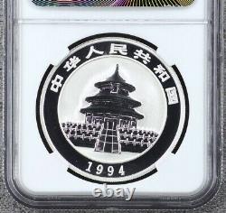 NGC PF70 China 1994 Proof Panda Silver Coin 1oz 10 Yuan