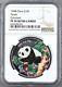 Ngc Pf70 China 1998 Color Panda Silver Coin 1oz 10 Yuan