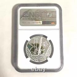 NGC PF70 China 2014 Jiawu Horse Year Panda Silver Medal 15g