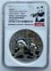 Ngc Pf70 China 2022 Lunar Tiger Year Panda Tiger Antiqued Silver Medal 60g