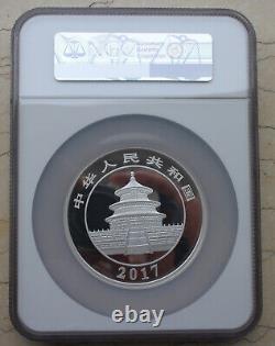 NGC PF70 UC China 2017 Silver 150 Grams Panda Coin