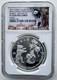 Ngc Pf 70 China 2017 Sino German Friendship Silver Panda Medal 1oz