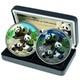 Night & Day Panda 2 X 2025 10 Yuan 30 Gram Pure Silver Coloured Coin Set China