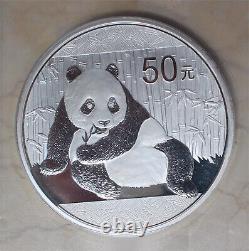 PCGS PR70DCAM China 2015 Silver 5oz Panda Coin