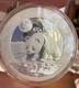 Pristine 2017 1 Oz Silver Panda Moon Festival With Hologram. Encapsulated Unc