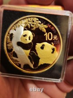 RARE? 2021 China 10Y Panda 30g. 999 Silver Proof 208/500