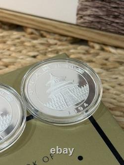 Rare 9 x China Chinese Silver. 999 Panda 1oz Coins/Rounds/BU/Proof 1989-2006 Set