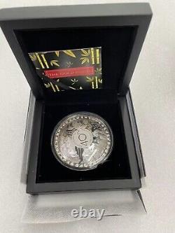 Solomon Islands 2022 (40th Anniversary of China Panda Issue)50g Silver coin 70mm