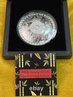 Solomon Islands 2022 (40th Anniversary of China Panda Issue)50g Silver coin 70mm