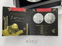 Solomon Islands 2022 (40th Anniversary of China Panda Issue)50g Silver coin 70mm