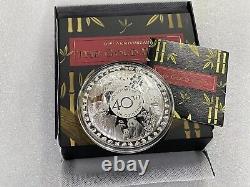 Solomon Islands 2022 (40th Anniversary of China Panda Issue)50g Silver coin 70mm