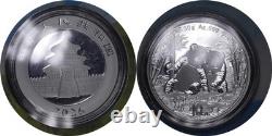10 Yuan 2026 Chine 999 30Gr Pièce d'Argent Panda en Carte