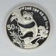 1987 5 Oz. 999 Argent Fin Panda Chinois Proof Chine 50 ¥ Yuan? Article Chaud
