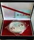 1988 Argent Chine Proof 12oz Panda 100 Yuan Double SÉcurisÉ Coffret De Piece & Coa #1679