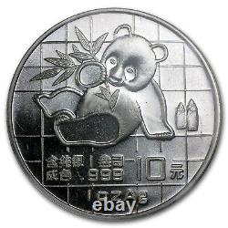 1989 Chine 1 once d'argent Panda BE (scellé) SKU #10167