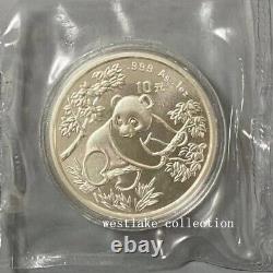 1992 Chine 10 YUAN Panda BU Pièce en Argent Ag. 999 1 oz Chine 1992 Pièce en Argent Panda