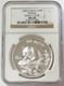 1999 Chine Argent 1 Oz Petite Date 10 Yuan Panda Ngc &Eacute;tat De Frappe 68